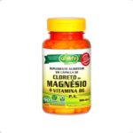 Cloreto de Magnésio P.A + vit B6 Double 60 caps 800mg Unilife